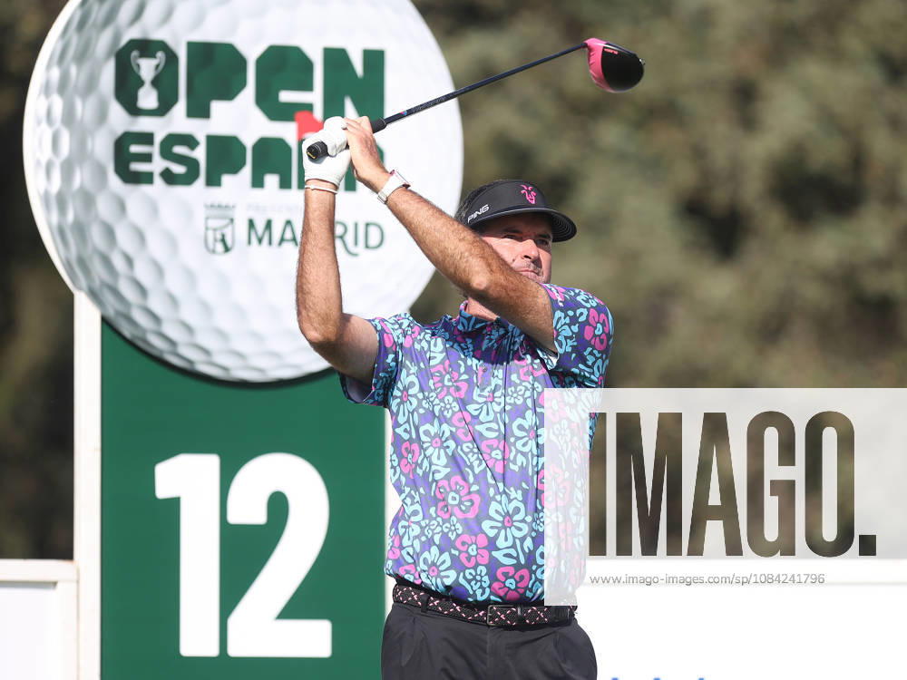 ESP Mutua Madrid Open Bubba Watson during his participation in the Spanish Open Pro-Am, held at the Villa de Madrid Country Club on October 7, 2026, in Madrid, Spain Madrid Spain