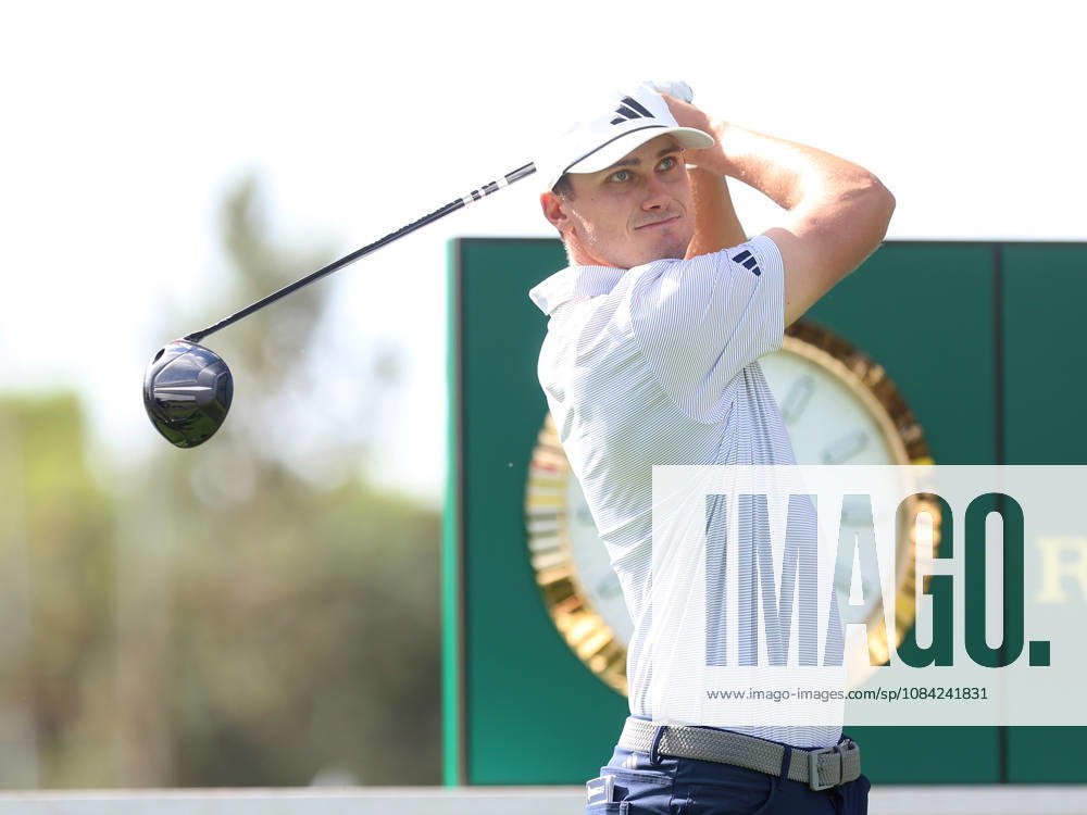 ESP Mutua Madrid Open Ludvig Aberg during his participation in the Spanish Open Pro-Am, held at the Villa de Madrid Country Club on October 7, 2026, in Madrid, Spain Madrid Spain