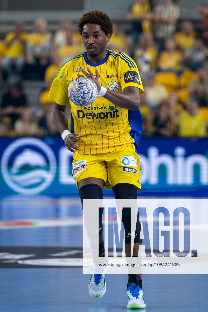 Benoit Kounkoud during the EHF Champions League Group F match between Industria Kielce nad SC Magdeburg at Hala Legionow on October 2, 2026 in Kielce, Poland --- Pilka reczna. EHF Liga Mistrzow. Industria Kielce - SC Magdeburg. (Photo by Igor Jakubowski Arena Akcji) NEWSPIX.PL --- newspix.pl