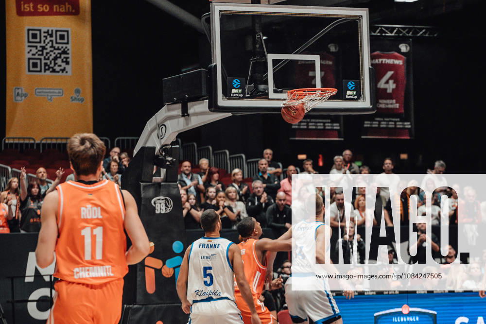 Matchday 2 of the Basketball Eurocup: Niners Chemnitz vs. Klaipedos Neptunas, October 7, 2026, starting at 7:00 p.m., Chemnitz, Chemnitz Arena. Photo: Stock image. Matchday 2 of the Basketball Eurocup: Niners Chemnitz vs. Klaipedos Neptunas, Chemnitz, Saxony, Germany