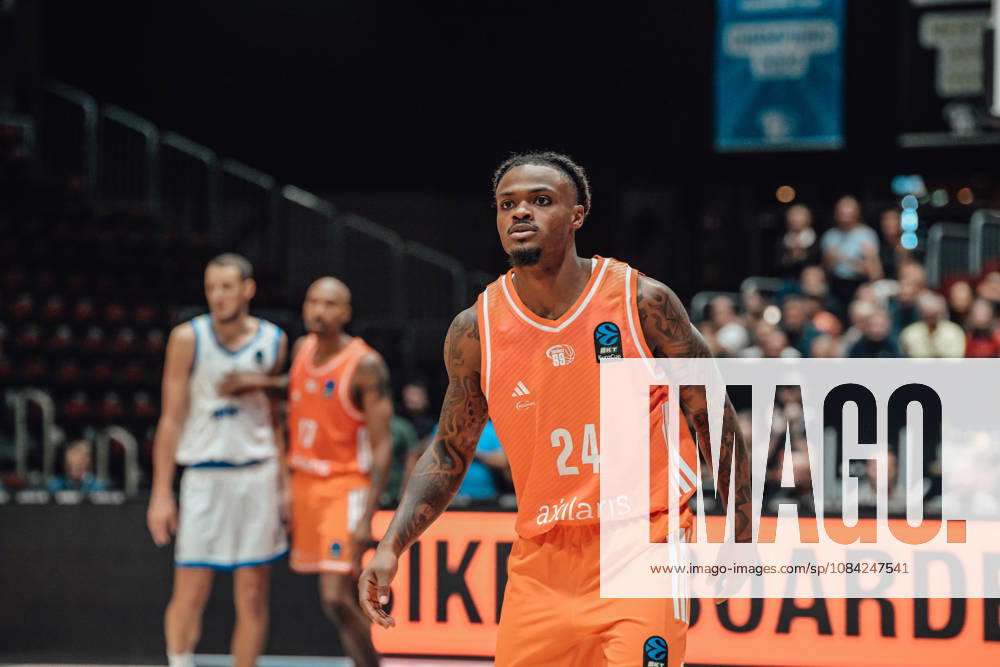 Game Day 2 of the Basketball Eurocup: Niners Chemnitz vs. Klaipedos Neptunas, October 7, 2026, starting at 7:00 p.m., Chemnitz, Chemnitz Arena. Pictured: No. 24 Cobe Williams. Eurocup Basketball Matchday 2: Niners Chemnitz vs. Klaipedos Neptunas. Chemnitz, Saxony, Germany