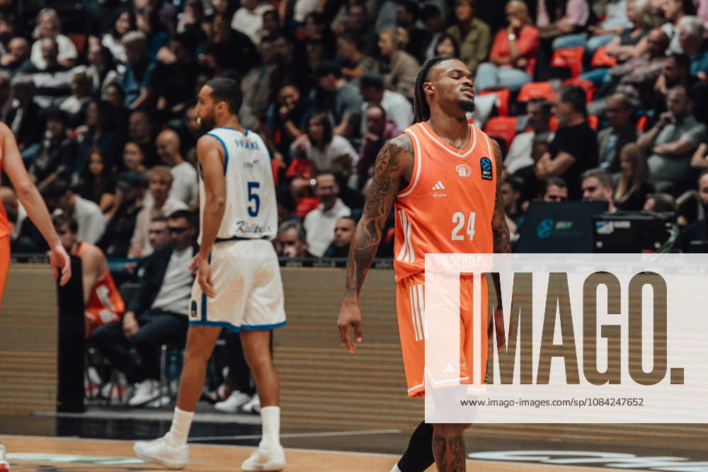 Game Day 2 of the Basketball Eurocup: Niners Chemnitz vs. Klaipedos Neptunas, October 7, 2026, starting at 7:00 p.m., Chemnitz, Chemnitz Arena. Pictured: No. 24 Cobe Williams. Game Day 2 of the Basketball Eurocup: Niners Chemnitz vs. Klaipedos Neptunas. Chemnitz, Saxony, Germany