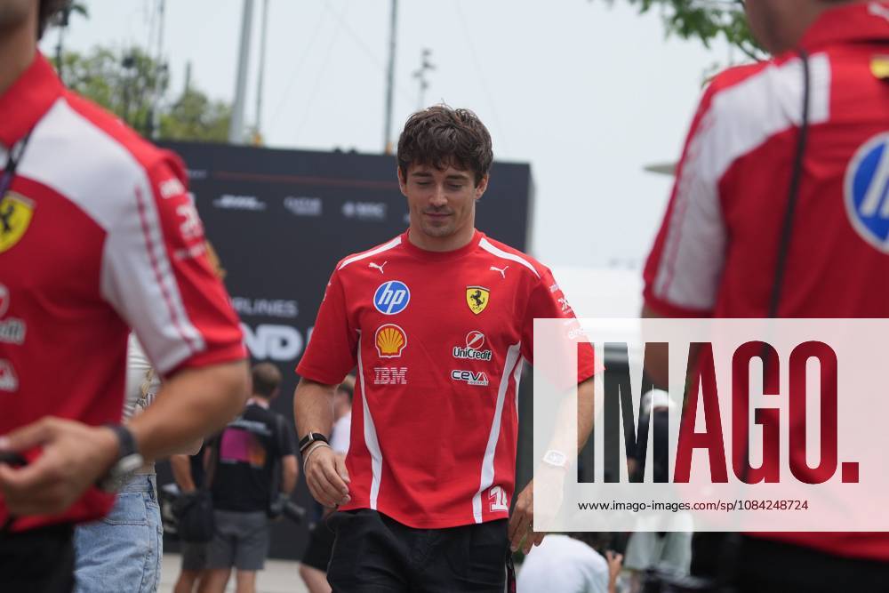 Charles Leclerc (MCO) (Scuderia Ferrari HP) in the paddock of the Formula 1 Singapore Grand Prix 2026 at the Marina Bay Street Circuit. Singapore Singapore - ZUMAs197 20261008_aaa_s197_003