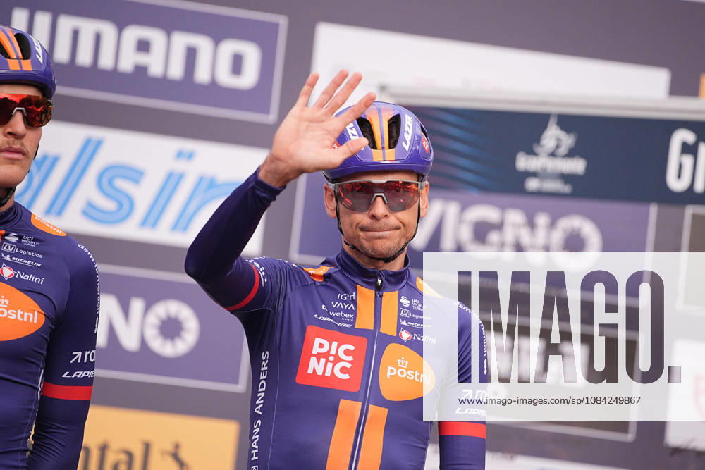 France s Warren Barguil of Team Picnic PostNL during the 110th edition of the Gran Piemonte 2026 a 185 km one day race from Asti to Bra on October 08, 2026, Italy.
