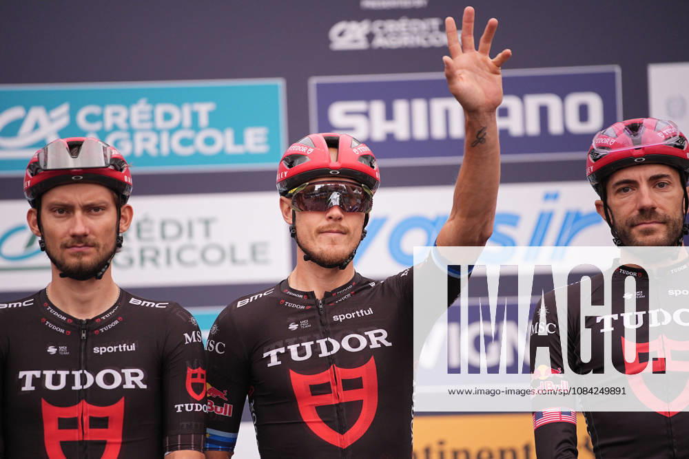 Italy s Matteo Trentin of Tudor Pro Cycling Team during the 110th edition of the Gran Piemonte 2026 a 185 km one day race from Asti to Bra on October 08, 2026, Italy.