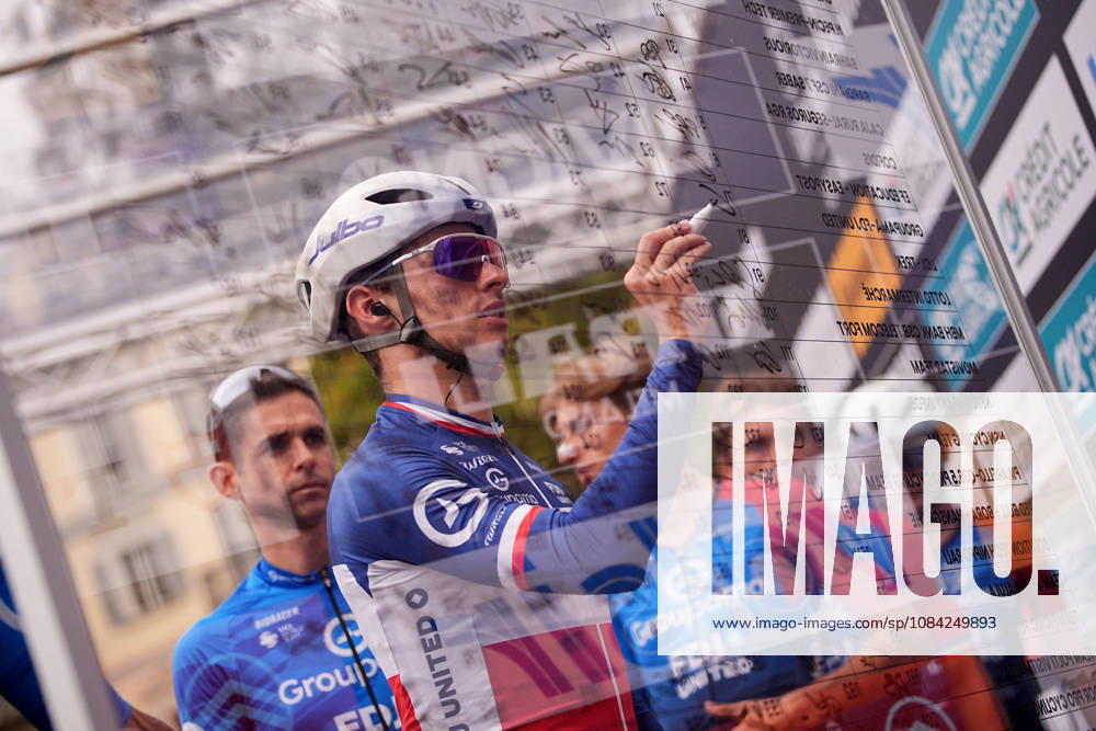 France s Romain Grégoire of Groupama-FDJ United during the 110th edition of the Gran Piemonte 2026 a 185 km one day race from Asti to Bra on October 08, 2026, Italy.
