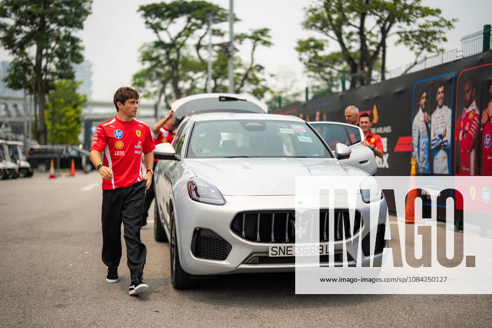 2026 Formula 1 Singapore - Charles Leclerc at Media Day CHARLES LECLERC 16 (MON) of Scuderia Ferrari HP (Ferrari SF-26) on Thursday Media Day during the Formula 1 Singapore Airlines Singapore Grand Prix 2026 at Marina Bay Street Circuit, Singapore, on October 8, 2026. Photo by Antoine LAPEYRE Reveries Agency via ABACAPRESS.COM Singapore Singapore
