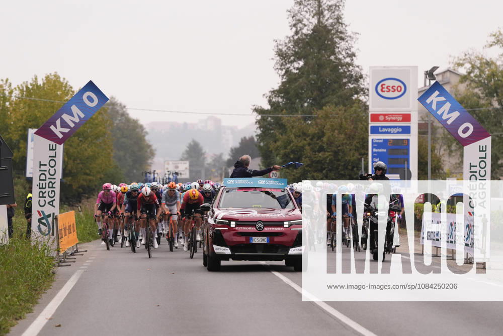 Start the race Km 0 during the 110th edition of the Gran Piemonte 2026 a 185 km one day race from Asti to Bra on October 08, 2026, Italy.