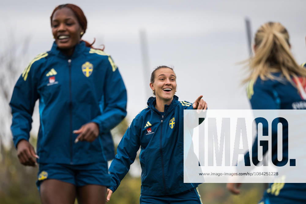 Julia Zigiotti Olme of the Swedish women’s national soccer team during a training session on October 8, 2026 in Stockholm. Photo by Johanna Säll, BILDBYRAN, code JL JL0637. soccer, football, fotball, World Cup qualifier, FIFA Women’s World Cup qualifier, training, practice, Sweden, women’s soccer, fotball, World Cup qualifier, FIFA Women’s World Cup qualifier qualifier training practice training Sweden women’s soccer