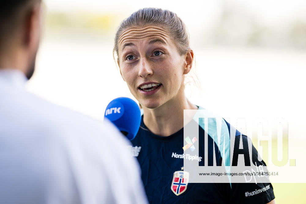 Goalkeeper Cecilie Haustaker Fiskerstrand of the Norwegian women’s national soccer team during a training session on October 8, 2026 in Bucharest. Photo by Marius Simensen, BILDBYRAN. Cop 238 bbeng women s FIFA Women s World Cup qualifier soccer football Norway practice training