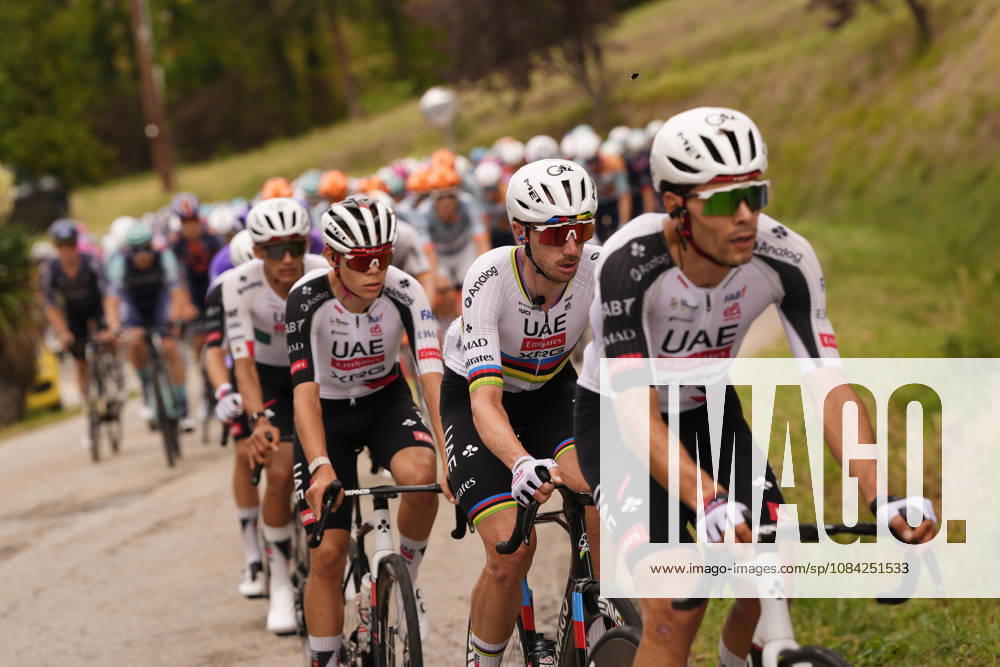 USA s Brandon McNulty of UAE Team Emirates XRG during the 110th edition of the Gran Piemonte 2026 a 185 km one day race from Asti to Bra on October 08, 2026, Italy.