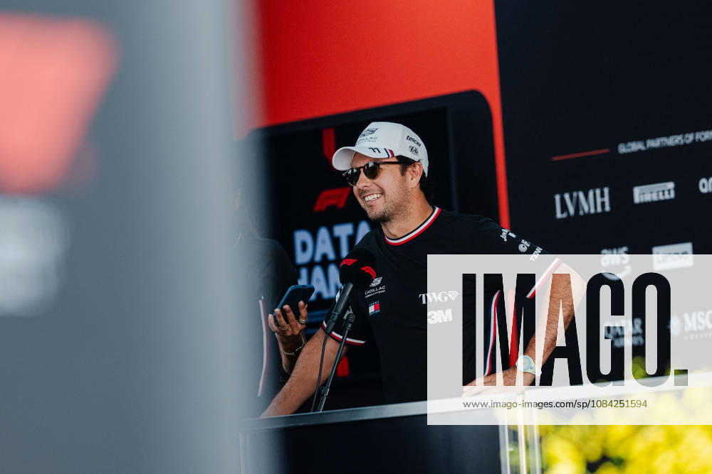 2026 Formula 1 Singapore - Media Day SERGIO PEREZ (MEX) of Cadillac Formula 1 Team Media Day on Thursday during the 2026 FORMULA 1 SINGAPORE AIRLINES SINGAPORE GRAND PRIX 2026 at MARINA BAY STREET CIRCUIT SINGAPORE on October 8, 2026. Photo by Tan Jun Da ABACAPRESS.COM Singapore Singapore