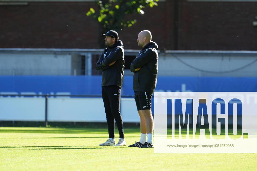 German Soccer, Training Session, 3rd Division, 2026–2027 Season, NVB Campus B, Hänsch Arena Field, SV Meppen, Thursday, October 8, 2026, morning training session with Lucas Beniermann, head coach of SV Meppen, and Steffen Puttkammer, assistant coach of SV Meppen
