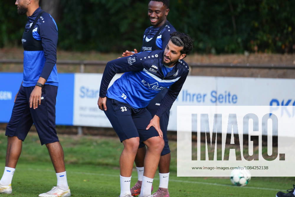 German Soccer, Training Session, 3rd Division, 2026–2027 Season, NVB Campus B, Hänsch Arena Field, SV Meppen, Thursday, October 8, 2026, Morning Training Session with Stefan Rankin of SV Meppen, 33, is joking around