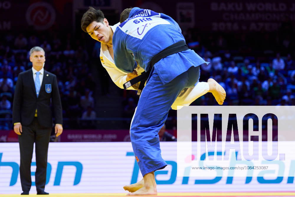 Sanshiro Murao (JPN), OCTOBER 8, 2026 -Judo : World Judo Championships BAKU2026 Mens -90kgQuarter-final match at National Gymnastics Arena in Baku, Azerbaijan. aflo_354298647 KenxAsakurax