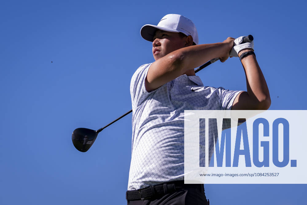 Open de Espana presented by Madrid - Day One MADRID, SPAIN - OCTOBER 8: Wenyi Ding of China tees off on day one of the Open de Espana presented by Madrid at Club de Campo Villa de Madrid on October 8, 2026 in Madrid, Spain. Madrid Club de Campo Villa de Madrid Madrid Spain