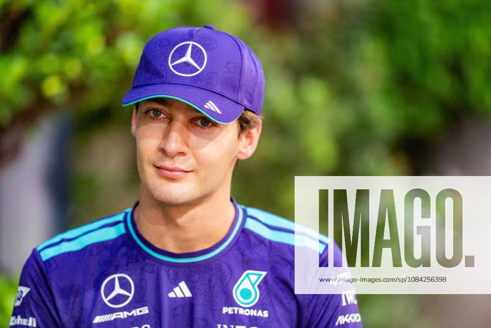 2026 Formula 1 Singapore - George Russell at Media Day GEORGE RUSSELL 63 (GBR) of Mercedes-AMG PETRONAS Formula One Team (Mercedes-AMG F1 W17)on Thursday Media Day during the Formula 1 Singapore Airlines Singapore Grand Prix 2026 at Marina Bay Street Circuit, Singapore, on October 8, 2026. Photo by Antoine LAPEYRE Reveries Agency via ABACAPRESS.COM Singapore Singapore