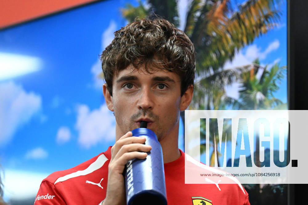 Singapore, Marina Bay Street Circuit - 08 10 2026: Charles Leclerc from Monaco during the Formula 1 Singapore Grand Prix - Thursday - Paddock at Marina Bay Street Circuit on 08 10 2026 in Singapore.