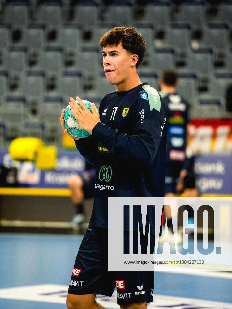Opel HBL Handball, Rhein-Neckar Löwen vs. ThSV Eisenach; from left: Niclas Mierzwa, Rhein-Neckar Löwen