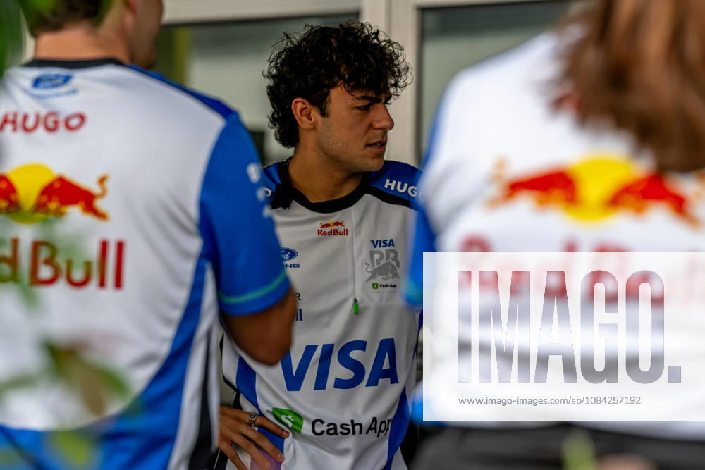 MARINA BAY, SINGAPORE: Arvid Lindblad, racing for the Racing Bulls team during the 2026 Formula 1 Singapore Grand Prix at the Marina Bay Street Circuit in Marina Bay, Singapore