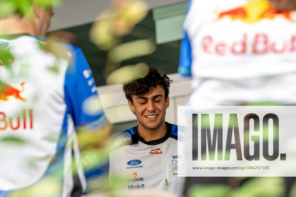 MARINA BAY, SINGAPORE: Arvid Lindblad, racing for the Racing Bulls team during the 2026 Formula 1 Singapore Grand Prix at the Marina Bay Street Circuit in Marina Bay, Singapore