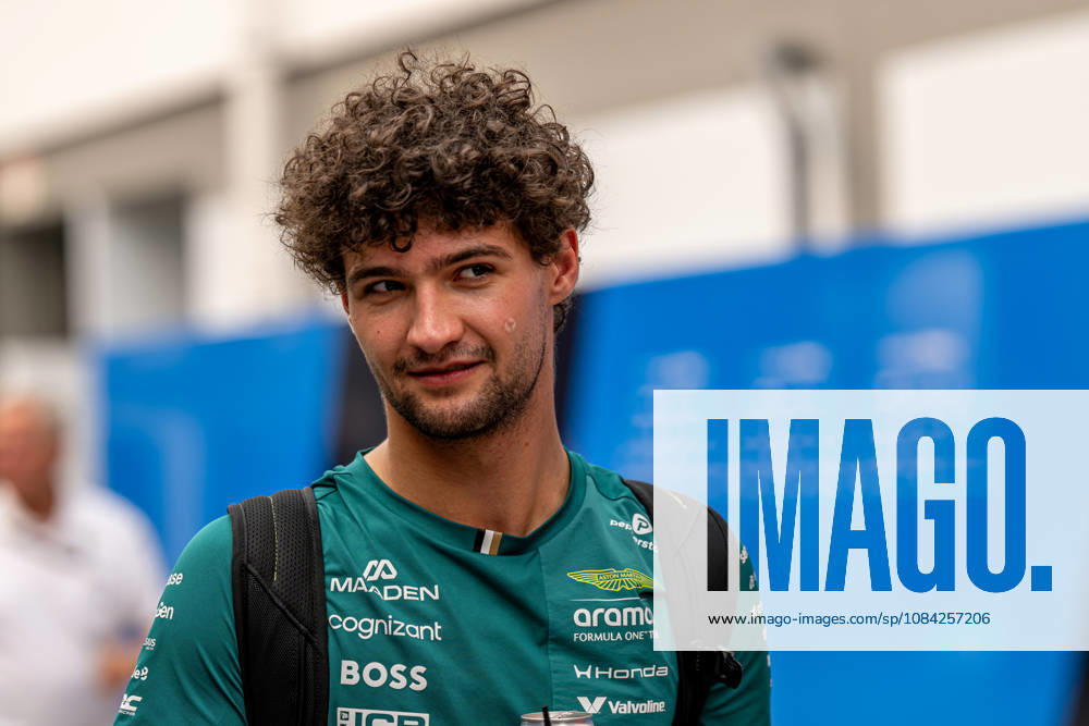 MARINA BAY, SINGAPORE: Jak Crawford, The development driver for the Aston Martin F1 team, at the 2026 Formula 1 Singapore Grand Prix at the Marina Bay Street Circuit in Marina Bay, Singapore.