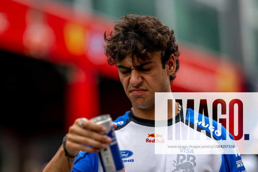 MARINA BAY, SINGAPORE: Arvid Lindblad, racing for the Racing Bulls team during the 2026 Formula 1 Singapore Grand Prix at the Marina Bay Street Circuit in Marina Bay, Singapore