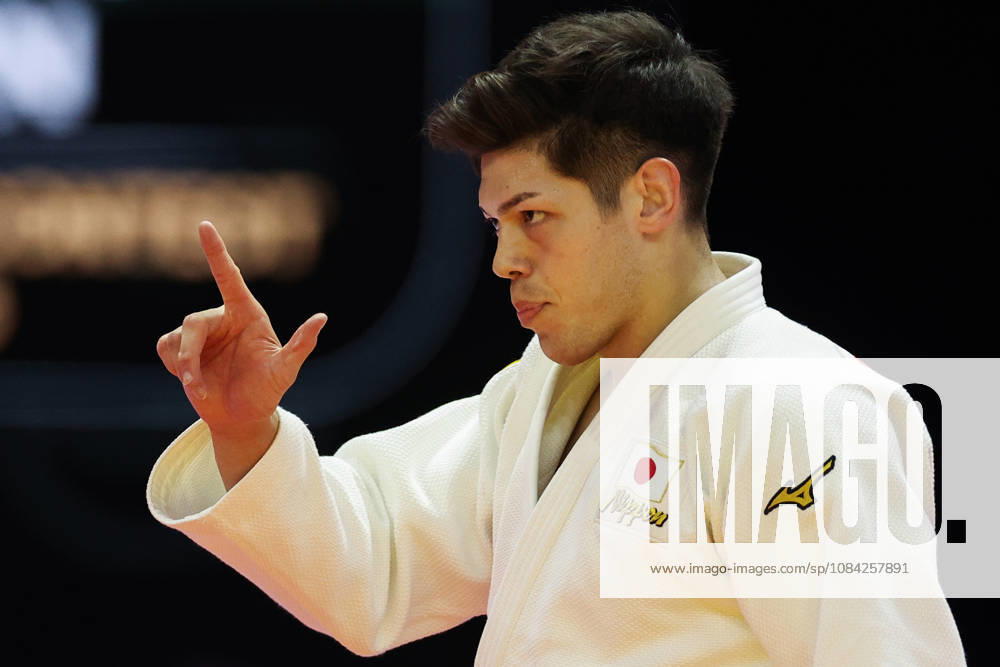 AZERBAIJAN, BAKU - OCTOBER 8, 2026: Sanshiro Murao of Japan is pictured during a -90 kg bout against Goki Tajima of Japan as part of the 2026 World Judo Championships at the National Gymnastics Arena. Mikhail Sinitsyn TASS 98959048