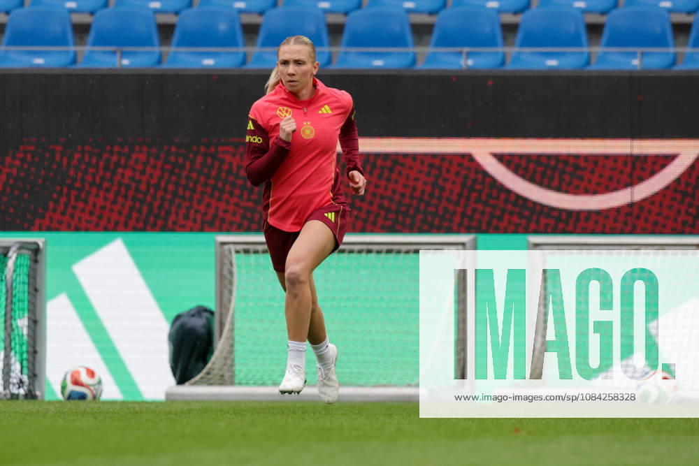 DFB Soccer Media Events, German Women s National Team Press Conference and Final Training Session, by Elisa Senß, German Women s National Team, Karlsruhe