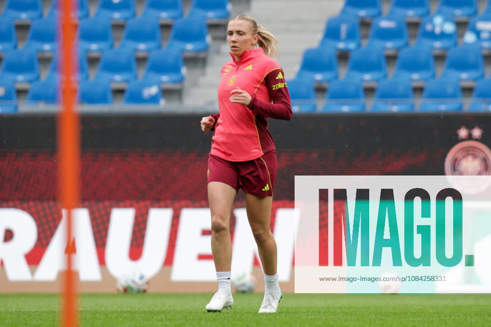DFB Soccer Media Events, German Women s National Team Press Conference and Final Training Session, by Elisa Senß, German Women s National Team, Karlsruhe