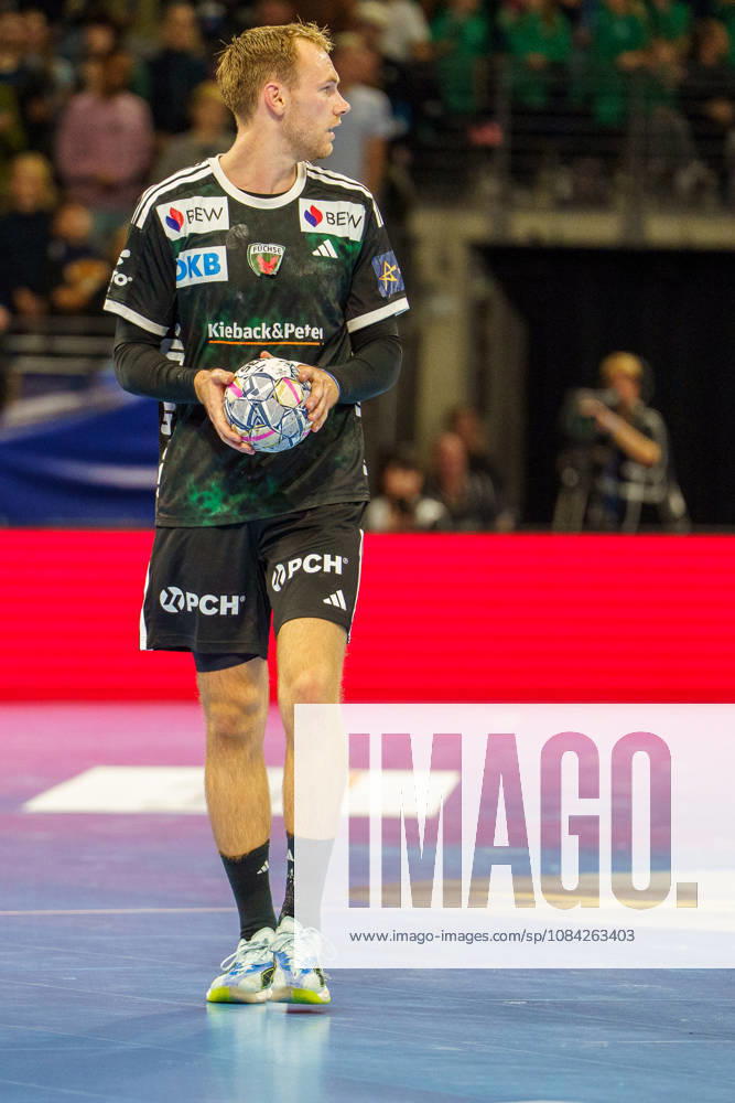 Pictured: Mathias Gidsel, Füchse Berlin, August 10, 2026, Füchse Berlin vs. FC Porto, EHF Handball Champions League, 2026–27 season, Max Schmeling Halle