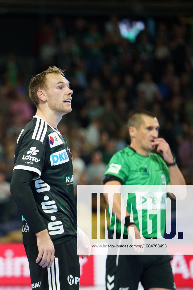 Pictured: Mathias Gidsel, Füchse Berlin, August 10, 2026, Füchse Berlin vs. FC Porto, EHF Handball Champions League, 2026–27 season, Max Schmeling Halle