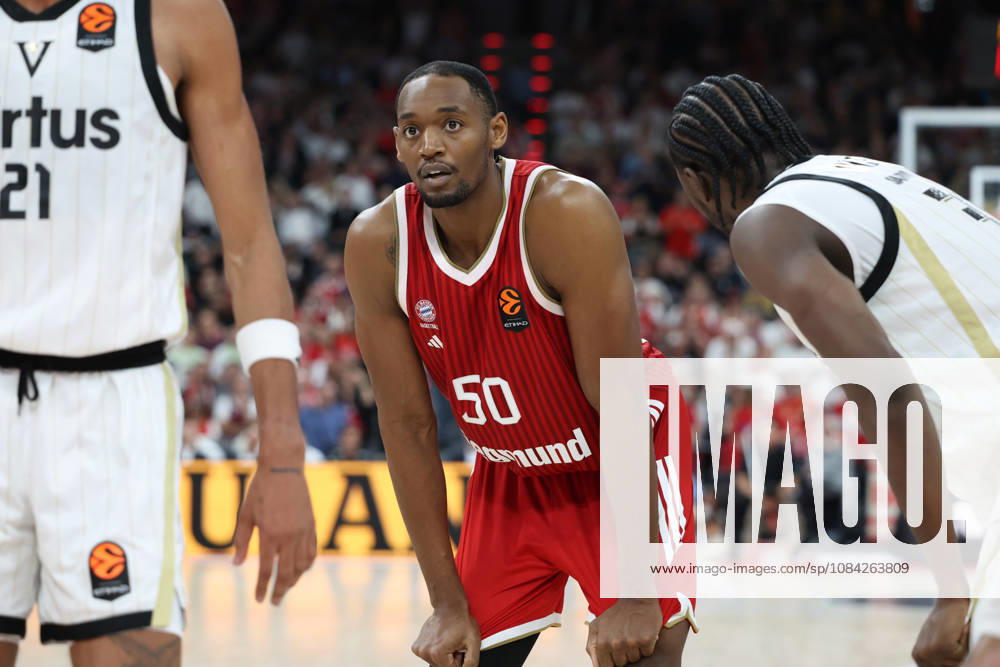 Austin Wiley, FC Bayern Basketball, 50, GER, FC Bayern Basketball vs. Virtus Bologna, Basketball, EuroLeague, Matchday 4, 2026–2027 Season, October 8, 2026, GER, FC Bayern Basketball vs. Virtus Bologna, Basketball, EuroLeague, Round 4, 2026–2027 Season, October 8, 2026, Munich