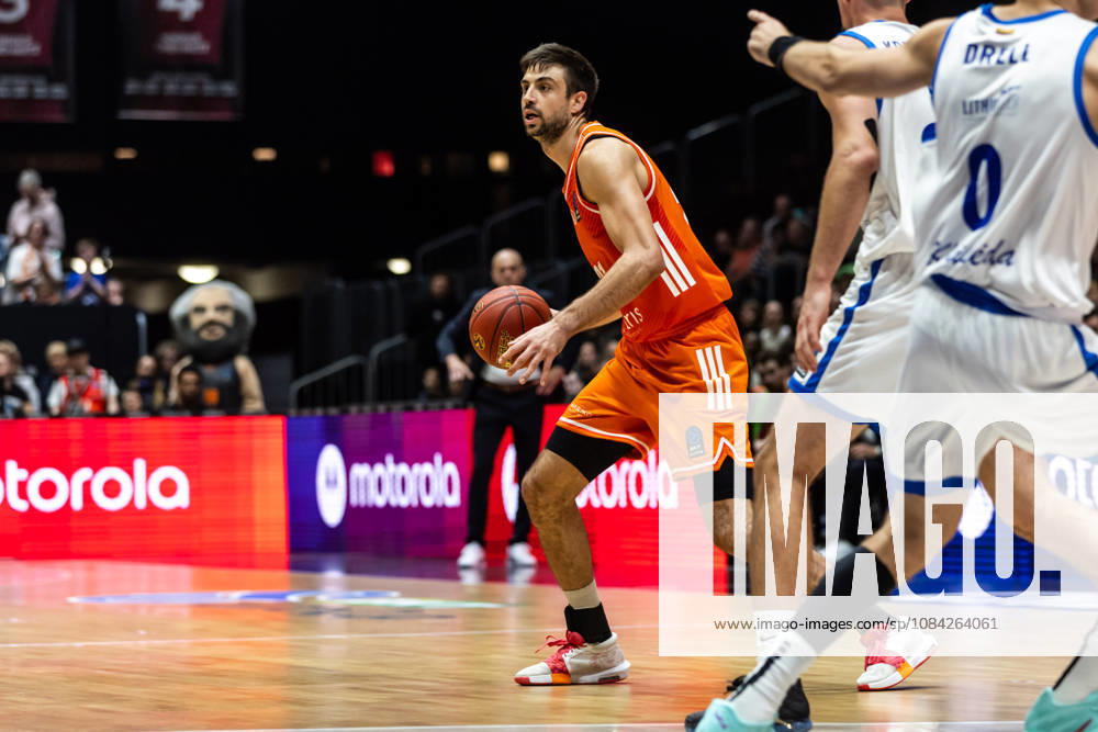 GER, BKT Eurocup, Basketball, Chemnitz, Niners Chemnitz vs. Neptunas Klaipeda, Mateo äeric (Niners Chemnitz), 21, Chemnitz Messe, Chemnitz, Saxony, Germany