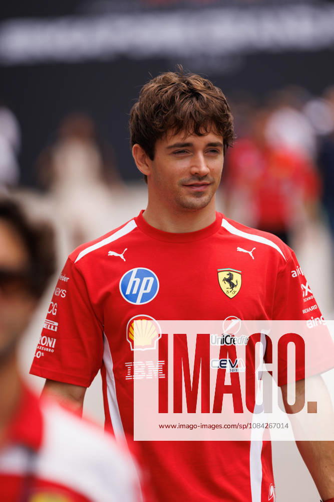 Charles Leclerc of Monaco and the Scuderia Ferrari HP in the paddock ahead of the F1 Grand Prix of Singapore at the Marina Bay Street Circuit. Formula 1, Singapore Grand Prix 2026, Media Day - 08 Oct 2026 - ZUMAs197 20261008_aaa_s197_145
