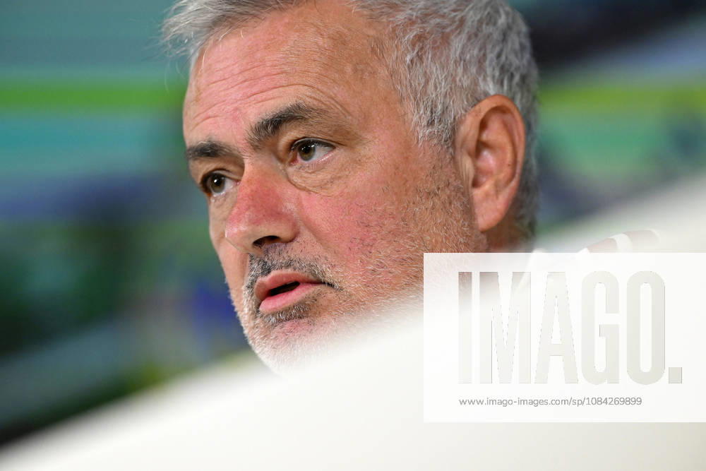 Real Madrid head coach Jose Mourinho MADRID, SPAIN - OCTOBER 9: Real Madrid head coach Jose Mourinho addresses journalists during a pre-match press conference, PK, Pressekonferenz at the club s Valdebebas training complex in Madrid, Spain on October 9, 2026. Mourinho responded to questions regarding squad preparation and tactical strategy ahead of their La Liga Matchday 8 fixture against Villarreal. Burak Akbulut Anadolu Madrid Spain. Editorial use only. Please get in touch for any other usage.