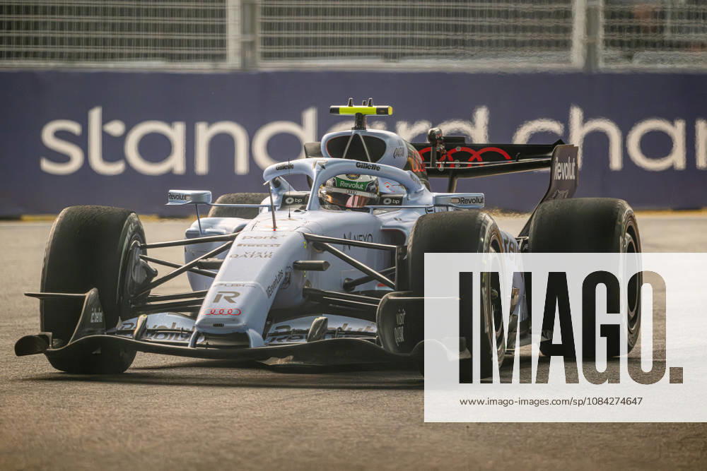 9th October 2026; Marina Bay, Singapore; Formula 1, Singapore Grand Prix, Free Practice and Sprint Qualifying Day; Gabriel Bortoleto (5) of Brazil and Audi Revolut F1 Team in the new livery DavidxAsh