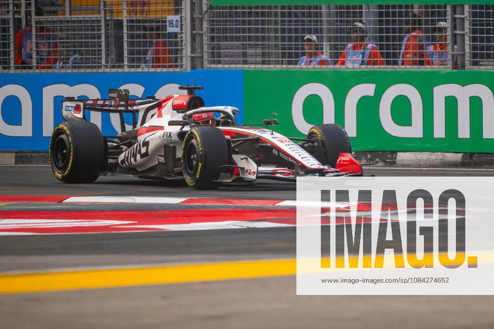 9th October 2026; Marina Bay, Singapore; Formula 1, Singapore Grand Prix, Free Practice and Sprint Qualifying Day; Esteban Ocon (31) of France and TGR Haas F1 Team enters turn 17 DavidxAsh