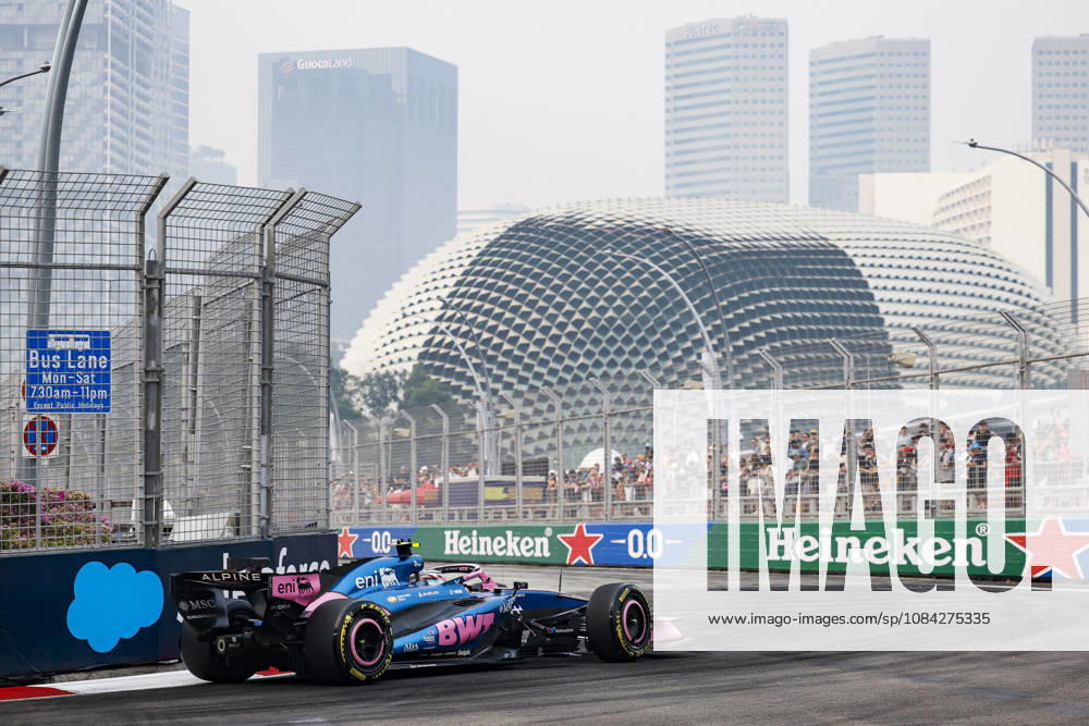 F1 - SINGAPORE GRAND PRIX 2026 43 COLAPINTO Franco (arg), Alpine F1 Team A526, action during the 2026 Formula 1 Singapore Grand Prix, 17th round of the 2026 Formula One World Championship, WM, Weltmeisterschaft from October 9 to 11, 2026 on the Marina Bay Street Circuit, in Singapore, Singapore - SingaporeSingapore