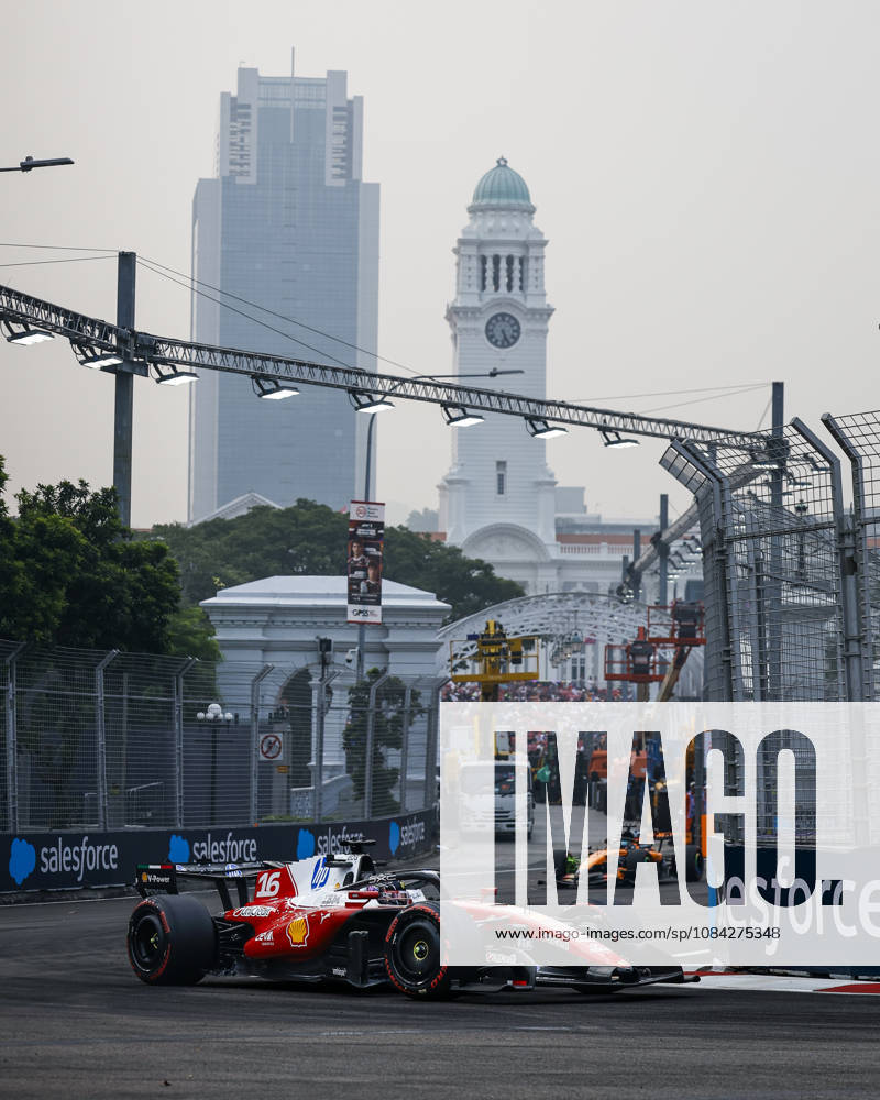 F1 - SINGAPORE GRAND PRIX 2026 16 LECLERC Charles (mco), Scuderia Ferrari SF-26, action during the 2026 Formula 1 Singapore Grand Prix, 17th round of the 2026 Formula One World Championship, WM, Weltmeisterschaft from October 9 to 11, 2026 on the Marina Bay Street Circuit, in Singapore, Singapore - SingaporeSingapore