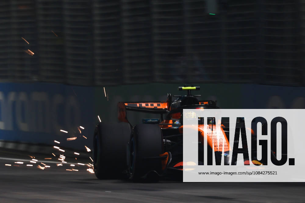 F1 Singapore Grand Prix 2026 Sprint Qualifying Lando Norris of McLaren during the Sprint qualifying ahead of the Formula 1 Singapore Grand Prix at Marina Bay Street Circuit in Singapore on October 9, 2026. Singapore Singapore