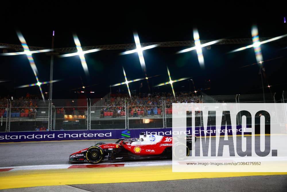 16 LECLERC Charles mco, Scuderia Ferrari SF 26, action F1 GP 17 Singapore 2026 F1 GP 17 Singapore 2026 ALONSO Fernando spa, Aston Martin F1 Team Honda AMR26, portrait F1 GP 17 Singapore 2026 Singapore