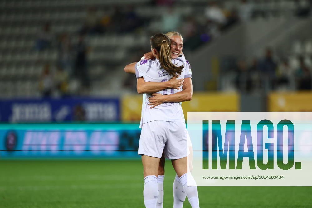 Women s World Cup Qualifier: Romania vs. Norway, Bucharest, October 9, 2026—Norway celebrates after scoring during the World Cup qualifying soccer match between Romania and Austria at Stadionul Arcul de Triumf in Bucharest. Photo by Nikola Krstic, NTB, Bucharest, Romania. . RESTRICTED USE FOR BETTING COMPANIES