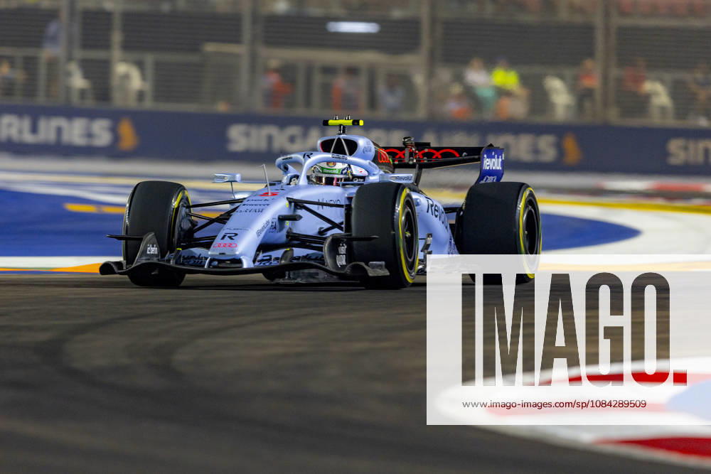 9th October 2026; Marina Bay, Singapore; Formula 1, Singapore Grand Prix, Free Practice and Sprint Qualifying Day; Gabriel Bortoleto (5) of Brazil and Audi Revolut F1 Team during qualifying StephenxBlackberry