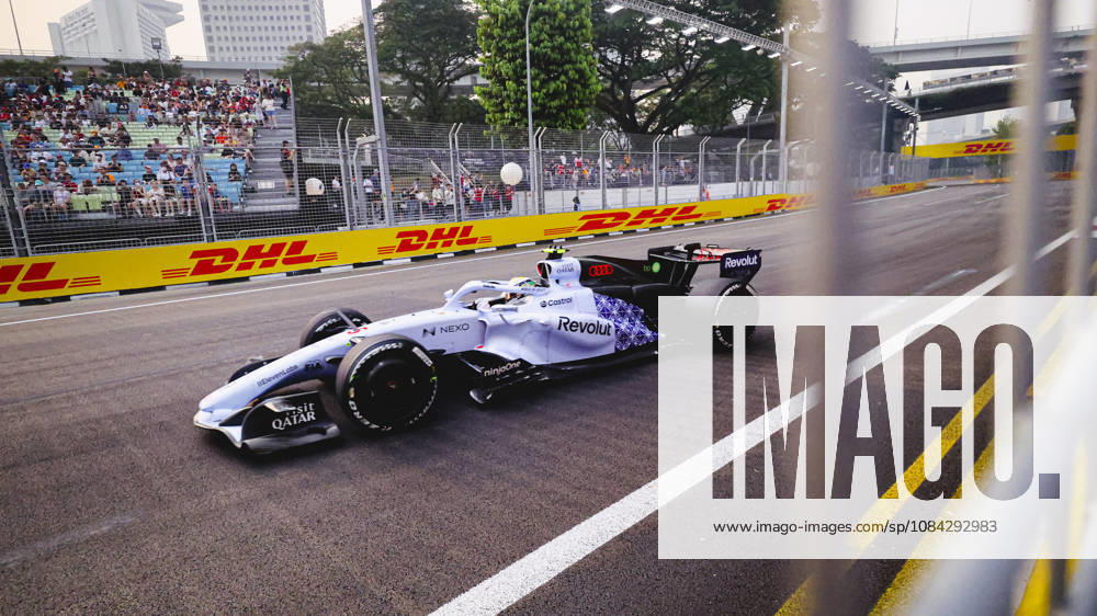 GABRIEL BORTOLETO of Audi Revolut F1 Team sets the 16th-fastest lap time during FP1 of the 2026 Formula 1 Singapore Grand Prix at Marina Bay Street Circuit in Singapore. Singapore Singapore - ZUMAh201 20261009_zsp_h201_047
