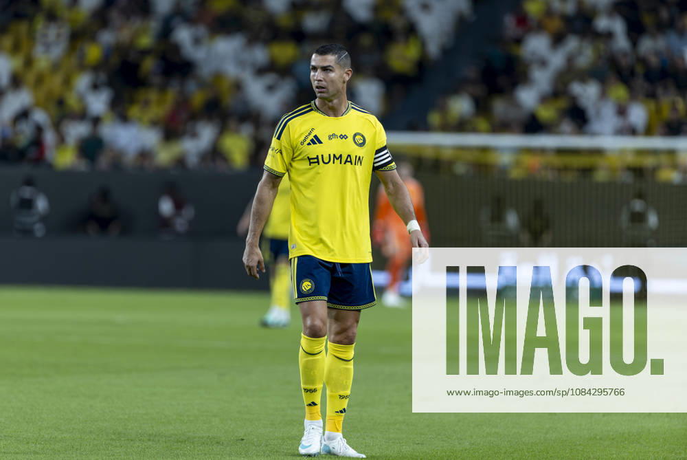 Al Nassr v Al Draih - Saudi Pro League RIYADH, SAUDI ARABIA - OCTOBER 9: Cristiano Ronaldo of Al-Nassr in action during the Saudi Pro League (SPL) match between Al Nassr and Al Draih at the King Saud University Stadium in Riyadh, Saudi Arabia on October 9, 2026. Mohammed Saad Anadolu Riyadh Saudi Arabia. Editorial use only. Please get in touch for any other usage.