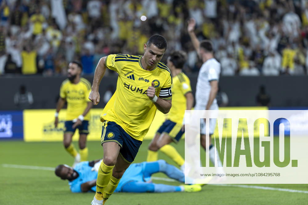 Al Nassr v Al Draih - Saudi Pro League RIYADH, SAUDI ARABIA - OCTOBER 9: Cristiano Ronaldo of Al-Nassr in action during the Saudi Pro League (SPL) match between Al Nassr and Al Draih at the King Saud University Stadium in Riyadh, Saudi Arabia on October 9, 2026. Mohammed Saad Anadolu Riyadh Saudi Arabia. Editorial use only. Please get in touch for any other usage.