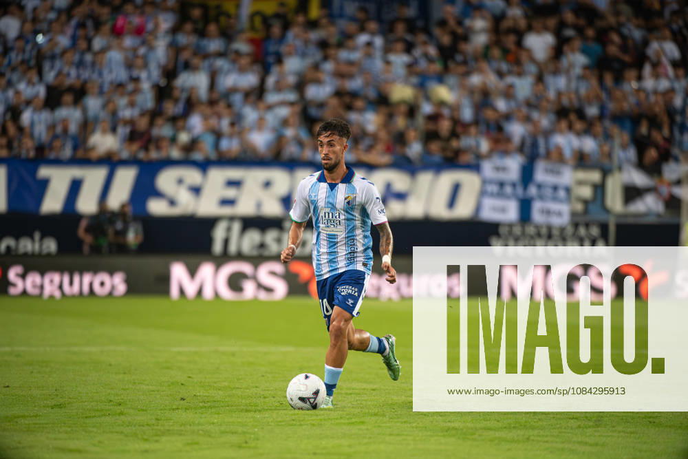 ESP: Malaga CF vs RCD Espanyol - La Liga Hypermotion MALAGA, SPAIN - OCTOBER 9: David Larrubia of Malaga CF during the match between Malaga CF and RCD Espanyol of La Liga Hypermotion on October 9, 2026 at La Rosaleda Stadium in Malaga, Spain. (Photo by Samuel Carreno)