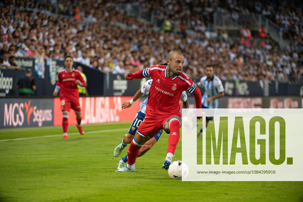 ESP: Malaga CF vs RCD Espanyol - La Liga Hypermotion MALAGA, SPAIN - OCTOBER 9: Quilindschy Hartman of RCD Espanyol during the match between Malaga CF and RCD Espanyol of La Liga Hypermotion on October 9, 2026 at La Rosaleda Stadium in Malaga, Spain. (Photo by Samuel Carreno)