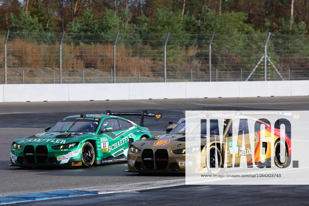 Hockenheim, Germany, October 9–11, 2026; DTM 2026 Season Finale at the Hockenheimring; Saturday Qualifying; Pictured from the right: Kelvin van der Linde (RSA 3) next to Marco Wittmann (GER 11) of BMW Team Schubert Motorsport; Hockenheimring, Baden-Württemberg